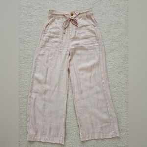 American Eagle Outfitters Pink Wide Leg Pant